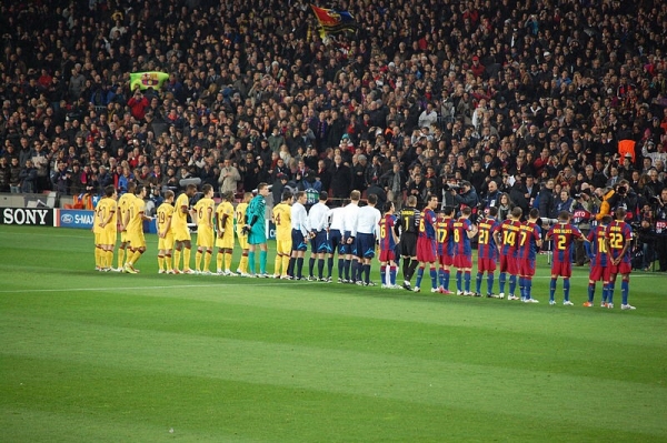 Arsenal At Camp Nou