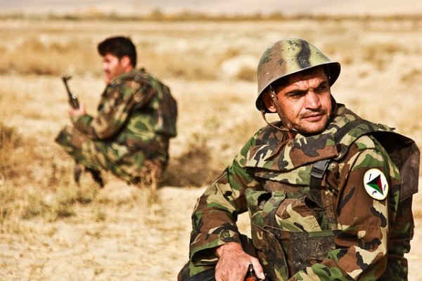 Afghan soldiers