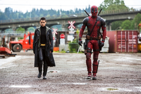 'Deadpool' stars Ryan Reynolds and Brianna Hildebrand (Photo courtesy of: Empire Magazine)