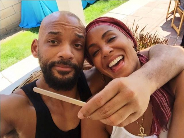 Will Smith and wife Jada 