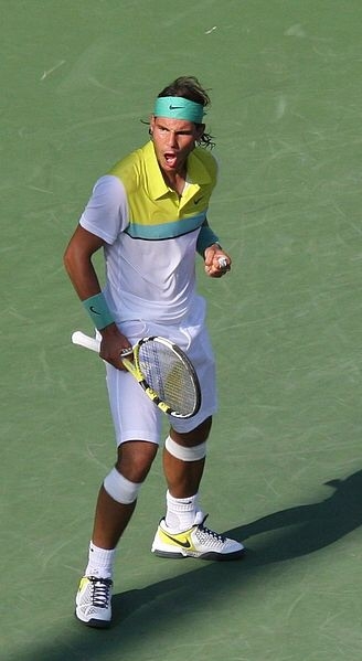 Rafael Nadal Plays in Sony Ericsson Open