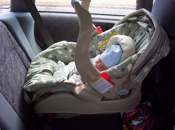 Photo of Infant in Car Seat