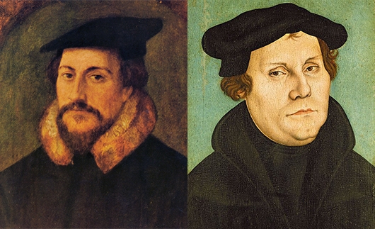 John Calvin Martin Luther