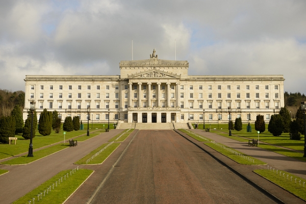 Stormont Castle in Northern Ireland