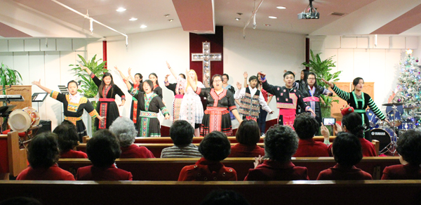Hmong teens Only Jesus Mission Church