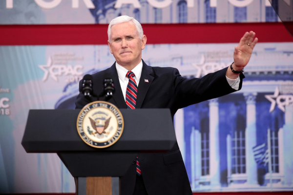Vice President Mike Pence warned of the potential Biden presidency trampling on liberties
