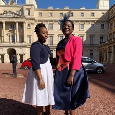 Seyi Omooba (left) as seen in her Twitter account.