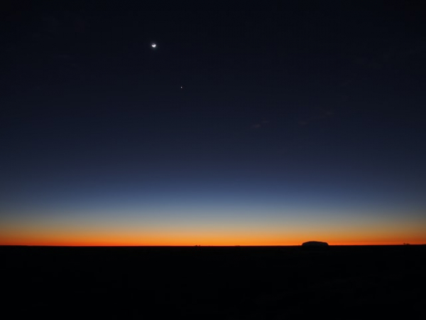 Venus as seen in the sky