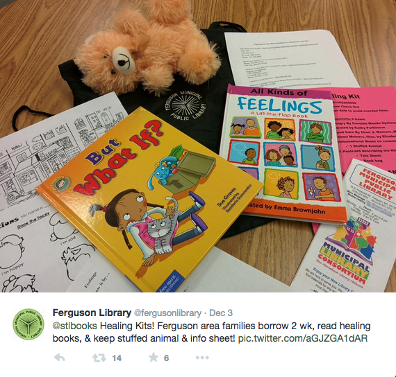Ferguson Library's Healing Kit