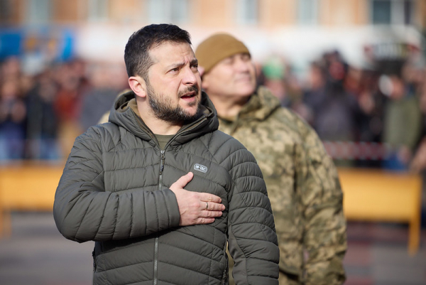 Ukraine President, Volodymyr Zelensky