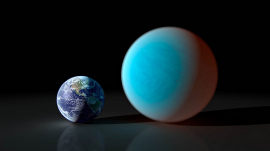 Artists&#039;s rendition of a super-earth