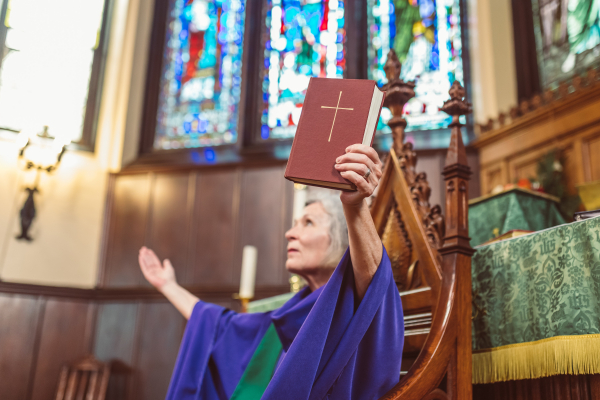 Female pastor