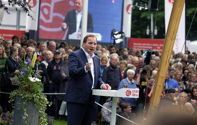 Swedish PM Stefan Lofven