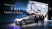 Mercedes-Benz's F-015 "Luxury in Motion" Concept at the CES 2015