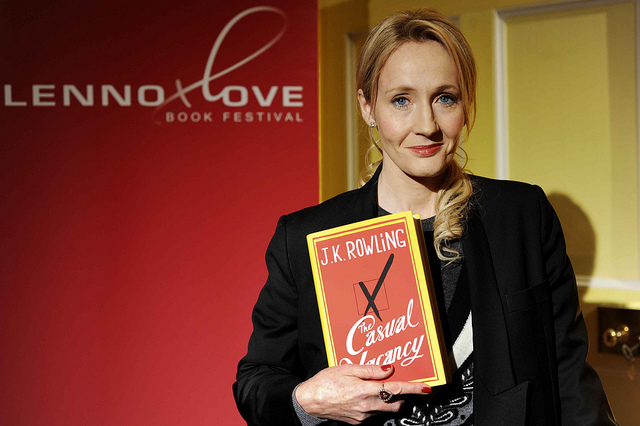 J. K. Rowling at Lennoxlove House 