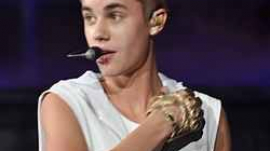 Justin Bieber Performs at Concert
