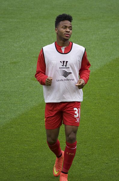 Raheem Sterling in Match Against Hull City