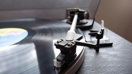Photo of Record Player