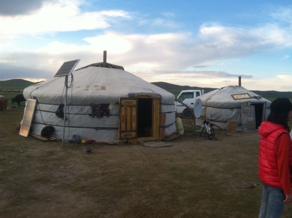 Mongolian traditional tents