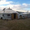 Mongolian traditional tents
