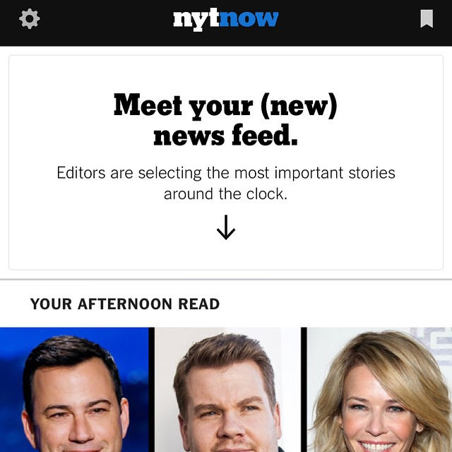 NYT Now app