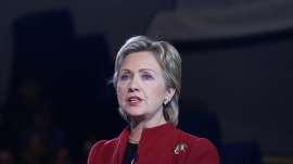Hillary Clinton Speaks at Primary Elections