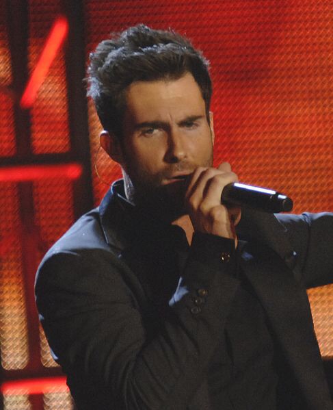 Adam Levine Sings At Maroon 5 Concert