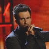 Adam Levine Sings At Maroon 5 Concert