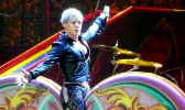 Singer Pink during her Funhouse Tour