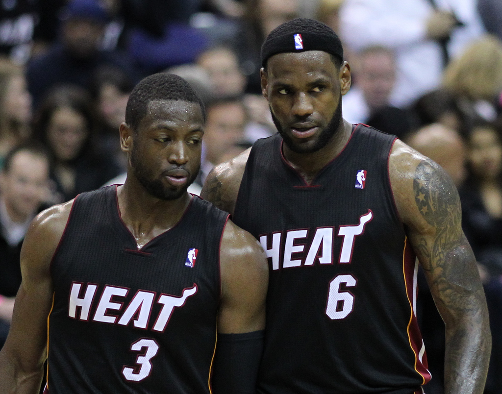 LeBron James & Dwyane Wade Reunion