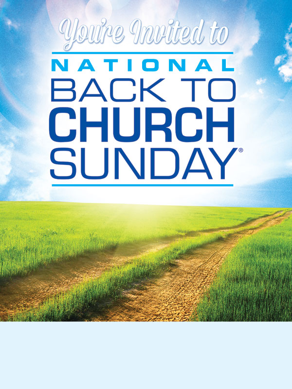 national back to church sunday poster