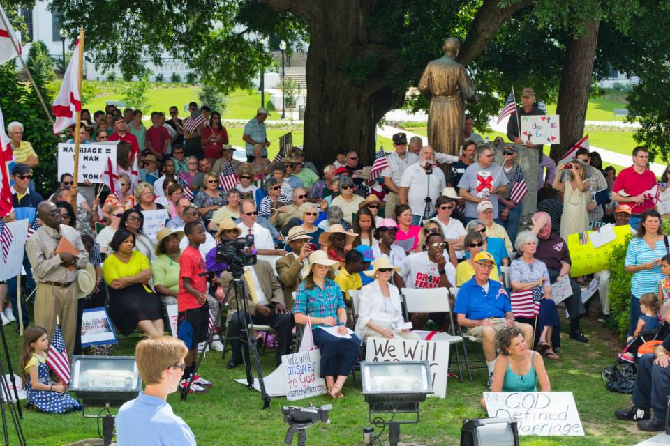 Sanctity of Marriage Alabama rally