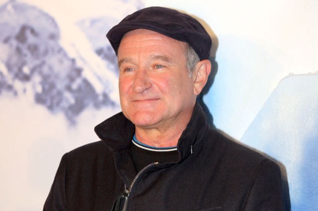 The late Robin Williams
