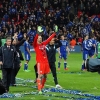 Peter Čech Waves To Crowds At Chelsea Match