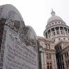 Photo of A Ten Commandments Monument In Texas