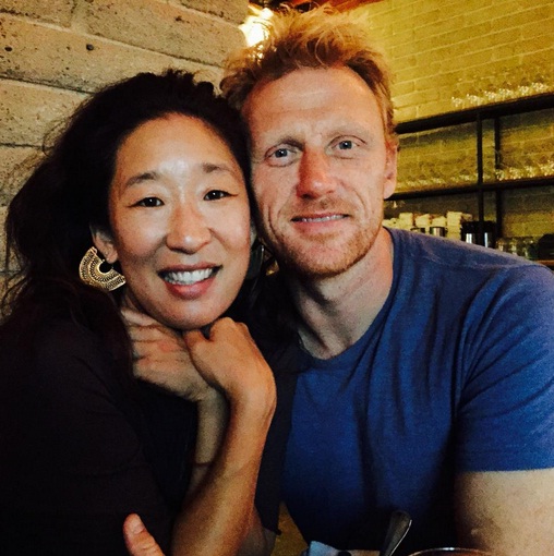 Sandra Oh and Kevin McKidd