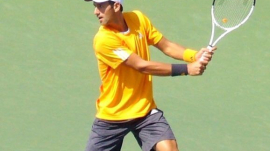 Novak Djokovic Plays at US Open