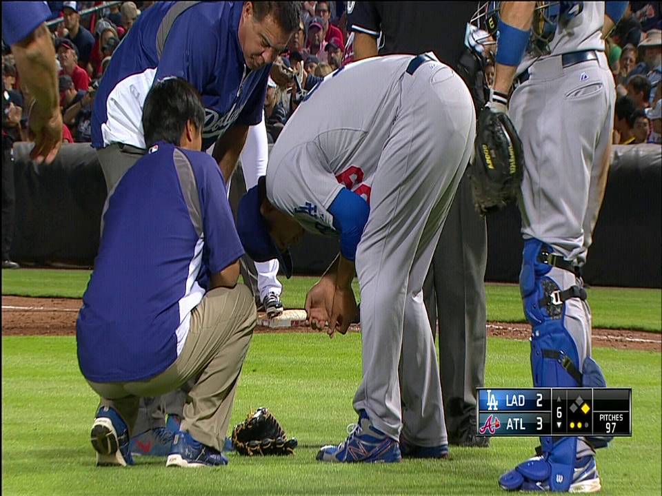 Hyn Jin Ryu with Trainer