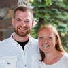 Dr. Kent Brantly With his wife Amber Brantly