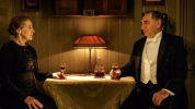 Phyllis Logan and Jim Carter on 'Downton Abbey'
