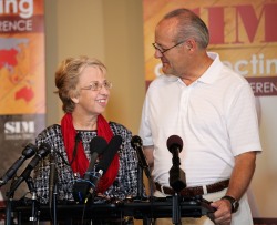 Nancy and David Writebol