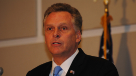 Virginia Governor Terry McAuliffe 