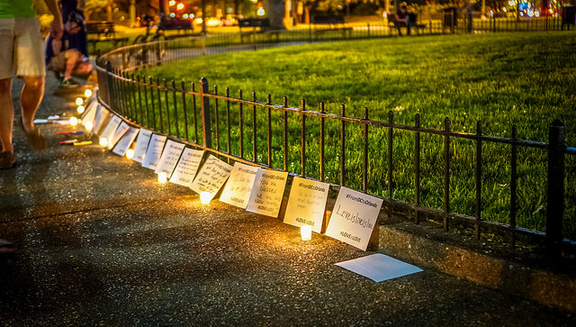 Orlando shooting vigil