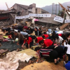 Chinese People Attend Worship Service Despite the Destroyed Church