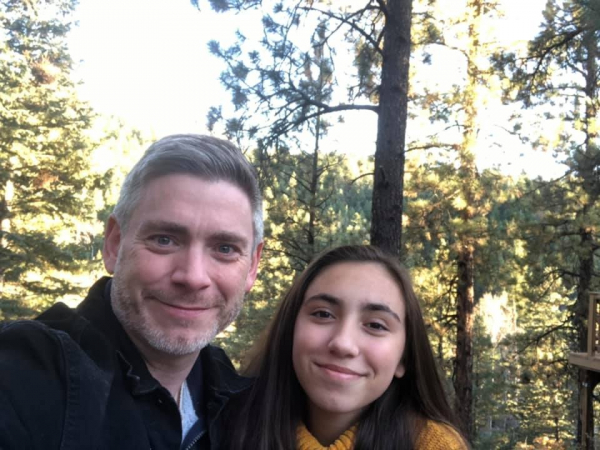 Brian and his daughter Chloe