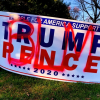 Trump haters vandalize signage