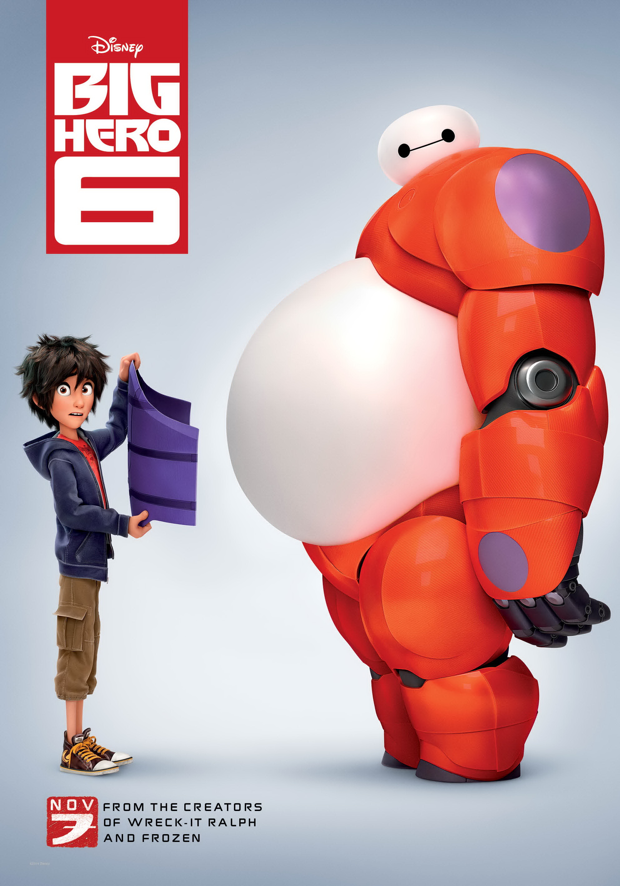 Disney's 'Big Hero 6' soars to the top of U.S. box office, triumphs over sci-fi film 'Interstellar'