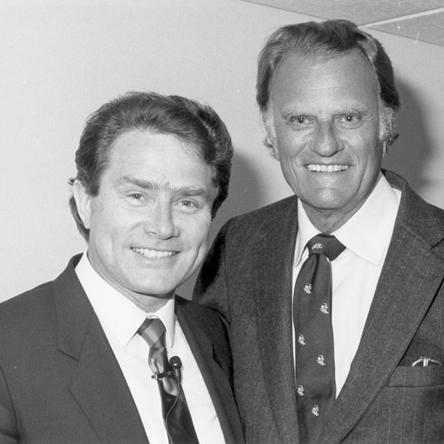 The late Luis Palau and Bill Graham