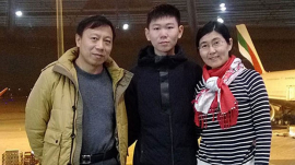 Chinese Human Rights Lawyer Wang Yu and family