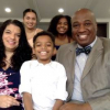 Pastor Ed Ollie Jr. and family